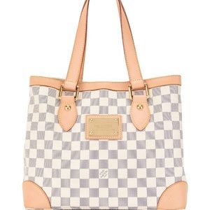 SOLD Louis Vuitton Hampstead MM Damier Azur